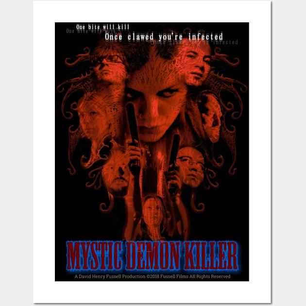 Mystic Demon Killer film poster Wall Art by Fussell Films